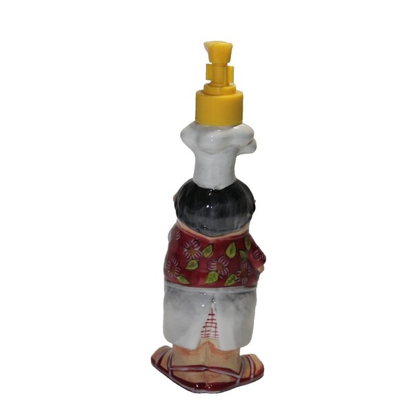 CIC Tracy Flickinger Masters of BBQ Grill Chef Condiment Mustard Dispenser 9.5" - Picture 4 of 8